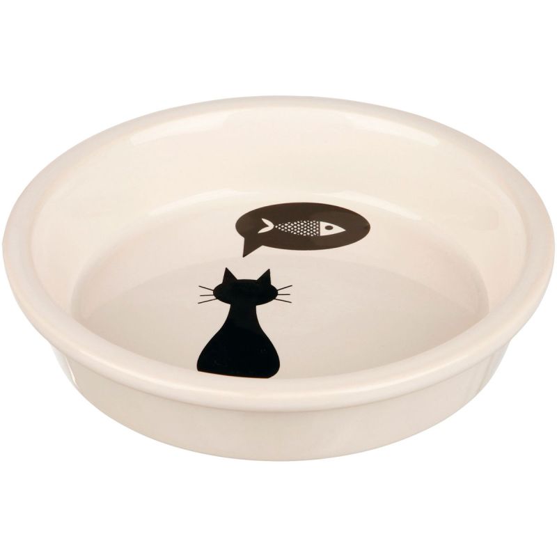 Trixie  Napf Keramik weiß 0,25l ø 13 cm