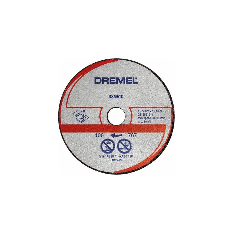 Dremel Metall-Trennscheibe Durchmesser 77,0 mm