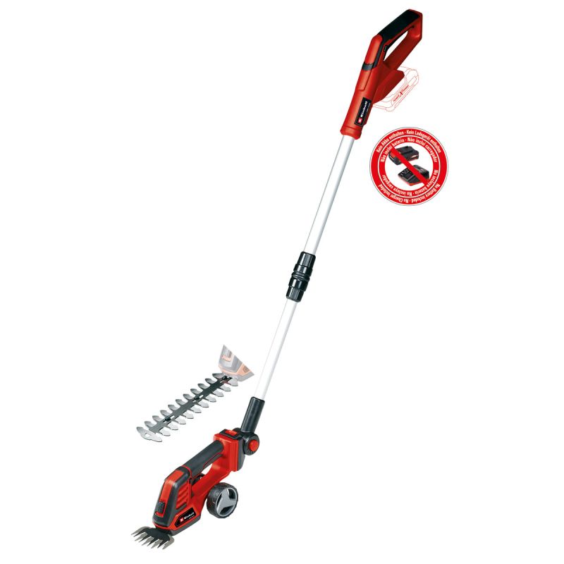 Einhell Akku Gras u.Strauchschere GE-CG 18/100 Li T-Solo