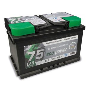 CARTEC und 75 Batterie 12V/75Ah/680A Start-Stopp Technologie CARTEC und 75 Batterie 12V/75Ah/680A Start-Stopp Technologie