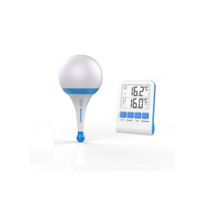 Solarleuchte mit Funkthermometer Solarleuchte mit Funkthermometer