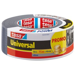 Tesa Gewebeband Extra Power Universal silber 65m x 48mm Tesa Gewebeband Extra Power Universal silber 65m x 48mm