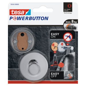 Tesa Haken Powerbutton Premium Chrom Tesa Haken Powerbutton Premium Chrom