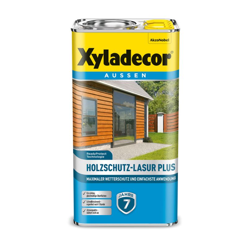 Xyladecor Holzschutz-Lasur Plus Mahagoni 4 L