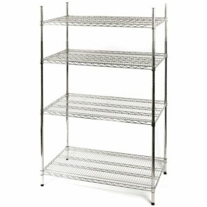 Lagerregal aus Chromstahl 1825x610x1800 mm Lagerregal aus Chromstahl 1825x610x1800 mm
