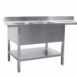 SARO Spülcenter 2 Becken, links – B 2000 x T 700 mm SARO Spülcenter 2 Becken, links – B 2000 x T 700 mm
