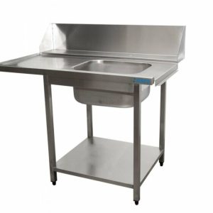 SARO Zulauftisch Spülmaschine rechts, 1200mm SARO Zulauftisch Spülmaschine rechts, 1200mm