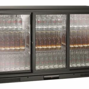KBS Glastürkühlschrank K 140G weiß, 130L KBS Glastürkühlschrank K 140G weiß, 130L
