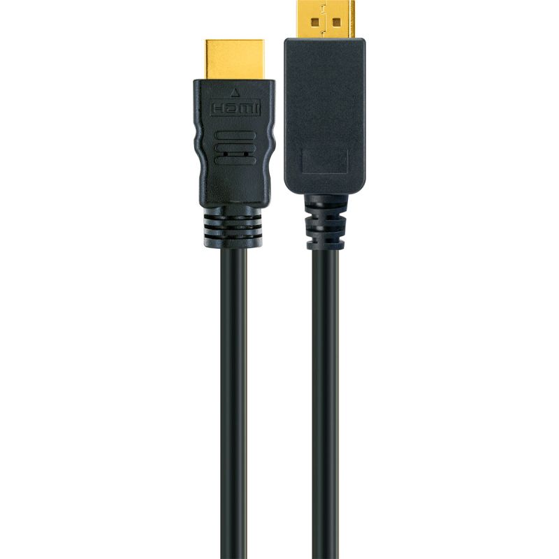 Schwaiger DisplayPort HDMI Adapterkabel 2 m schwarz