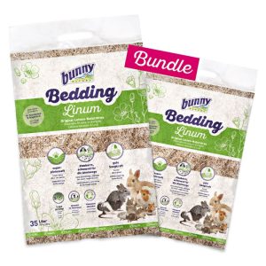bunny Leinen-Naturstreu Bedding Linum Bundle 35 L+12,5L bunny Leinen-Naturstreu Bedding Linum Bundle 35 L+12,5L