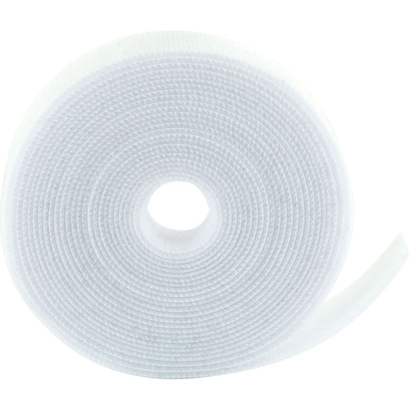 Schwaiger Klettband-Rolle 3 m weiß