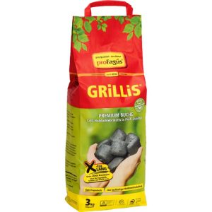 proFagus Grill-Holzkohlebriketts Grillis 3 kg proFagus Grill-Holzkohlebriketts Grillis 3 kg