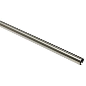 Gardinia Gardinenstange Chicago mit Innenlauf Durchmesser 16 mm 200 cm Edelstahl-Optik Gardinia Gardinenstange Chicago mit Innenlauf Durchmesser 16 mm 200 cm Edelstahl-Optik