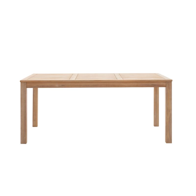 Haveson Gartentisch Mykonos Akazienholz 180 x 75 x 100 cm