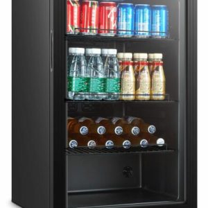 Glastür Kühlschrank Tischmodell 115L, Breite 540mm Glastür Kühlschrank Tischmodell 115L, Breite 540mm