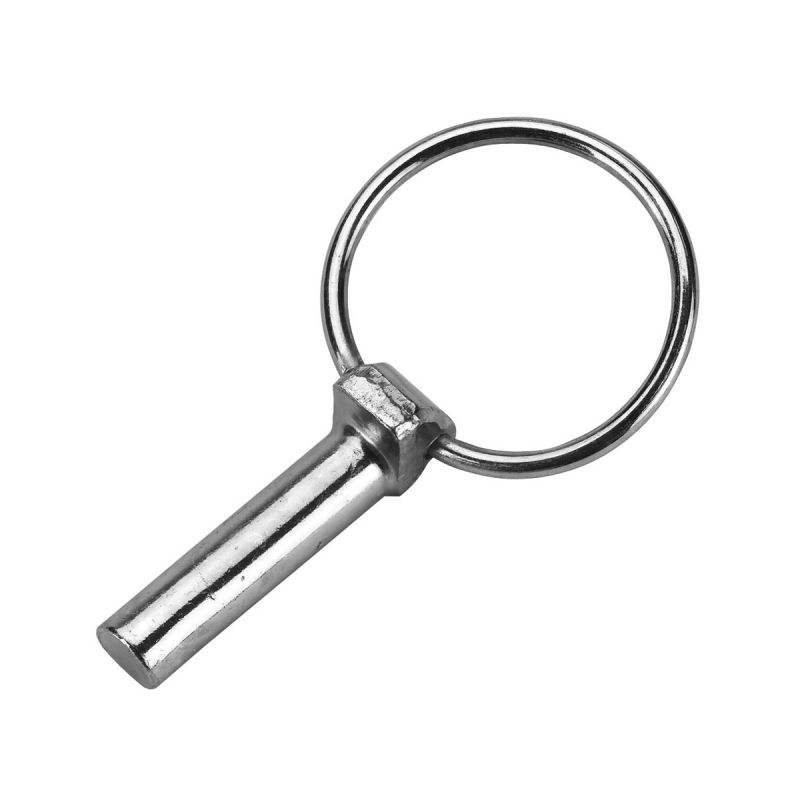 Klappsplint 0,8 cm silber 6 Stück