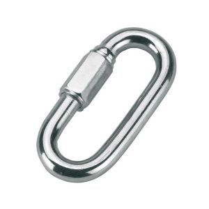 Schraubglied 1 cm silber 3 Stück