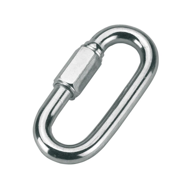 Schraubglied 1 cm silber 3 Stück