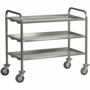 KBS Schwerlast-Servierwagen 1120 mit 3 Böden, 200 kg Traglast KBS Schwerlast-Servierwagen 1120 mit 3 Böden, 200 kg Traglast