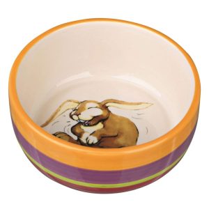 Trixie Keramiknapf Kaninchen bunt/creme250 ml / Durchmesser 11 cm Trixie Keramiknapf Kaninchen bunt/creme250 ml / Durchmesser 11 cm