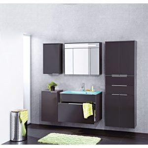 Fackelmann Hängeschrank Kara anthrazit 40 x 70 x 22 cm Fackelmann Hängeschrank Kara anthrazit 40 x 70 x 22 cm