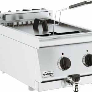 CombiSteel Elektro-Fritteuse, 10 Liter, Breite 400mm, Tiefe 700mm, 7.5kW CombiSteel Elektro-Fritteuse, 10 Liter, Breite 400mm, Tiefe 700mm, 7.5kW