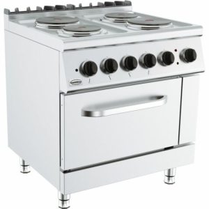 CombiSteel Elektroherd 4 Platten, 2x 2,25kW, 2x 1,85kW mit Backofen CombiSteel Elektroherd 4 Platten, 2x 2,25kW, 2x 1,85kW mit Backofen