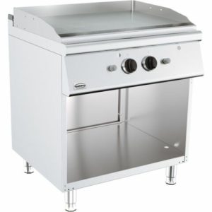 KBS Teppanyaki-Grill mit 2 Heizzonen 11,7 kW / 400V KBS Teppanyaki-Grill mit 2 Heizzonen 11,7 kW / 400V