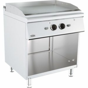 CombiSteel Gas Grillplatte glatt chrom 13kW, 800x700x900mm CombiSteel Gas Grillplatte glatt chrom 13kW, 800x700x900mm