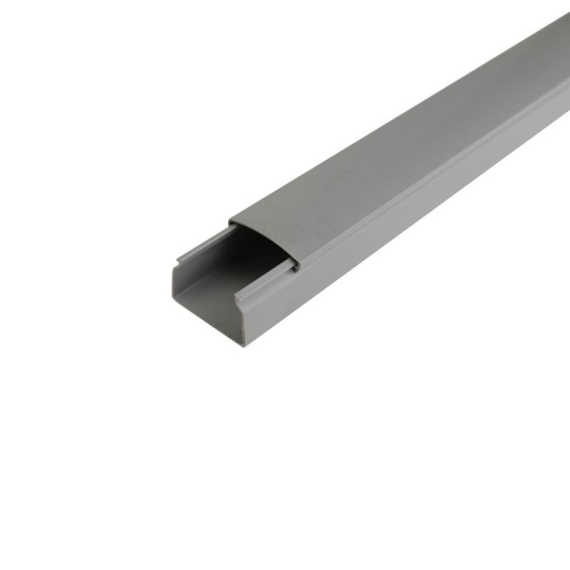 Installationskanal PVC 30 x 30 mm 2m grau