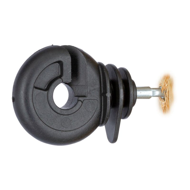 Ringisolator kompakt Durchmesser 5,3 mm schwarz 25 Stück