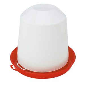 Geflügel-Tränke 5 L weiß-rot Geflügel-Tränke 5 L weiß-rot