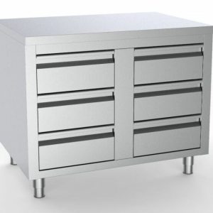 Schubladenschrank Arbeitstisch 6 Schubladen, 1000x700x850mm Schubladenschrank Arbeitstisch 6 Schubladen, 1000x700x850mm