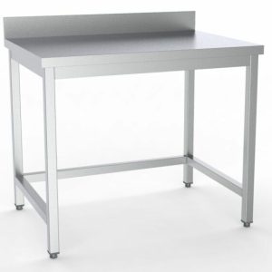 Edelstahl Arbeitstisch mit Aufkantung, ohne Grundboden,1000x700mm Edelstahl Arbeitstisch mit Aufkantung, ohne Grundboden,1000x700mm