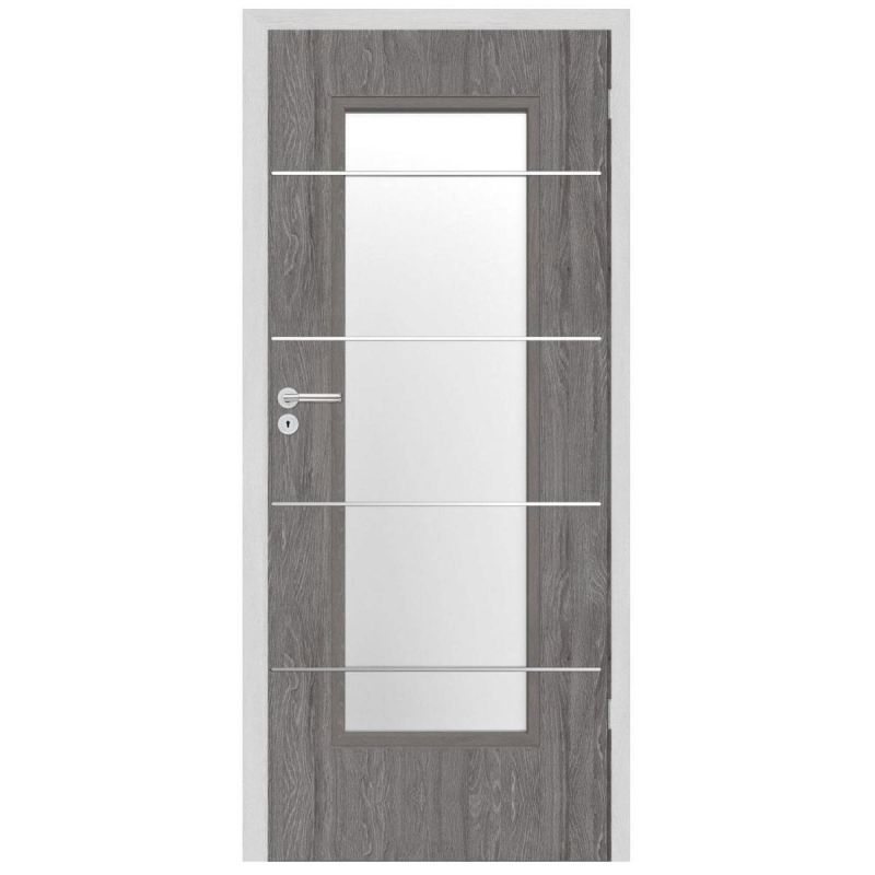 Classen Zimmer-Tür M.1 Eiche Grigio CPL 98,5 cm Anschlag links