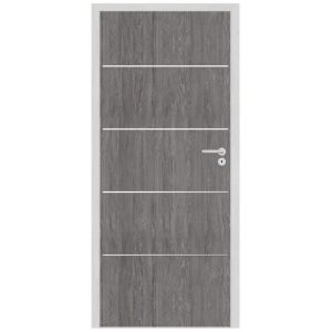 Classen CPL-Zimmertür Discovery Eiche Grigio Anschlag rechts 198,5 x 86 cm Classen CPL-Zimmertür Discovery Eiche Grigio Anschlag rechts 198,5 x 86 cm