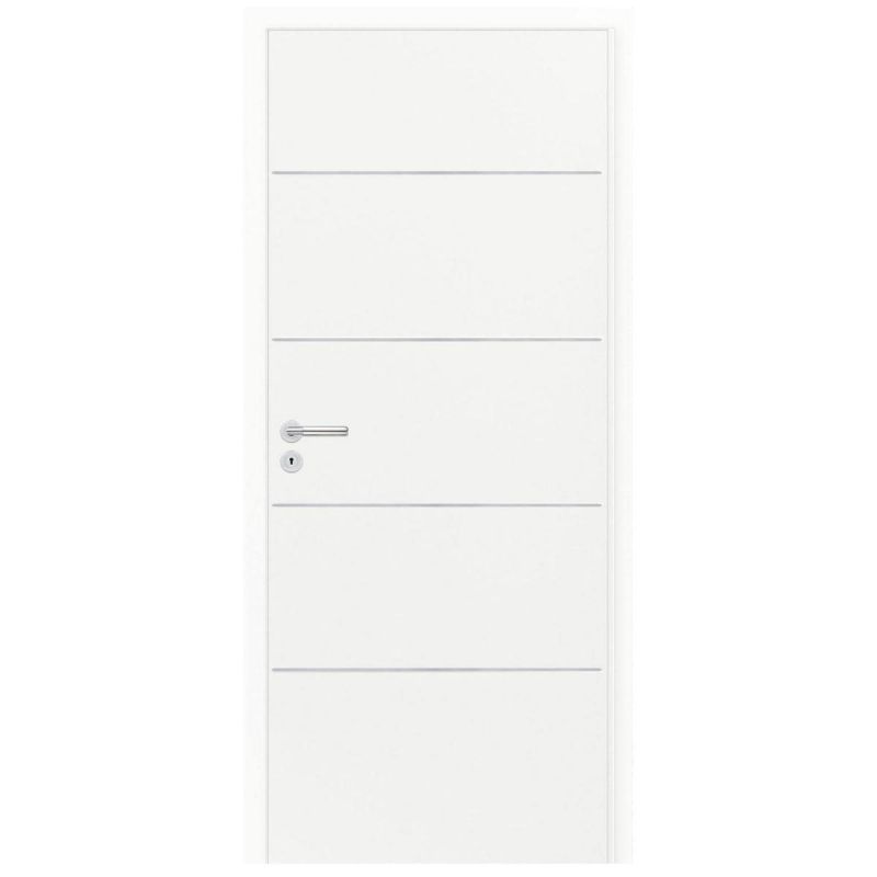 Classen Zimmer-Tür M.4 Weiß CPL 86 cm Anschlag links