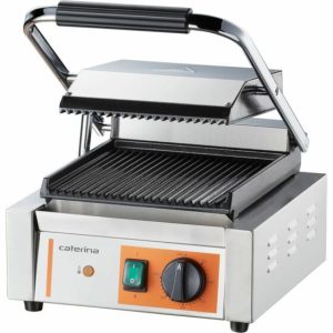 CATERINA Kontaktgrill gerillt, 310x360x200 mm, 1.8 kW CATERINA Kontaktgrill gerillt, 310x360x200 mm, 1.8 kW