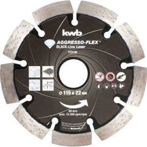 kwb Trennscheiben Aggreso Flex Black Line Diamant Durchmesser 115 mm kwb Trennscheiben Aggreso Flex Black Line Diamant Durchmesser 115 mm