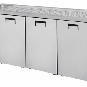 CombiSteel Getränketheke Biertheke 3 Türen, 1 Becken links CombiSteel Getränketheke Biertheke 3 Türen, 1 Becken links