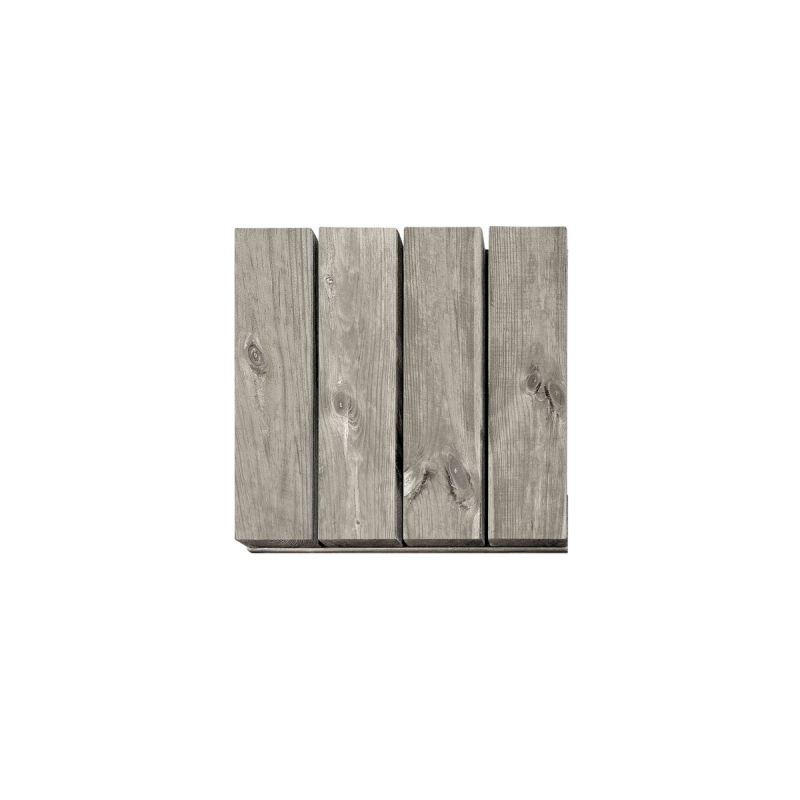 Rettenmeier Holzfliese Kiefer grau 50 x 50 cm
