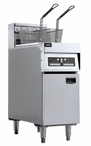KBS Elektro-Fritteuse 2 Becken je 15 L Standgerät 24kW KBS Elektro-Fritteuse 2 Becken je 15 L Standgerät 24kW