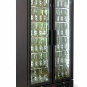 Getränke Glastürkühlschrank Barkühler 458L, Breite 900mm Getränke Glastürkühlschrank Barkühler 458L, Breite 900mm