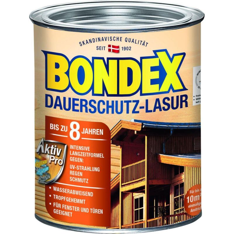 Bondex Dauerschutz-Lasur Mahagoni 0,75 L