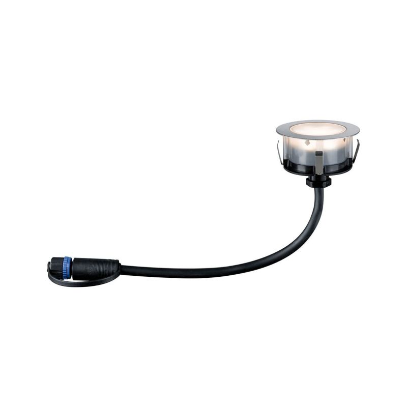 Paulmann Outdoor Plug und Shine Floor silber