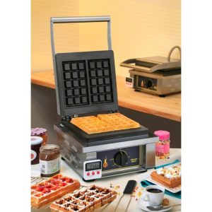 ROLLER GRILL Waffeleisen, Brüsseler Waffelform, 305 x 440 x 230 mm ROLLER GRILL Waffeleisen, Brüsseler Waffelform, 305 x 440 x 230 mm