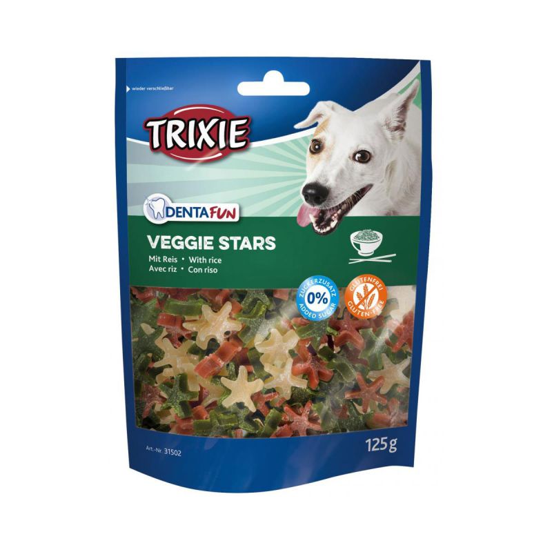 Trixie DentaFun Veggie Stars 125 g