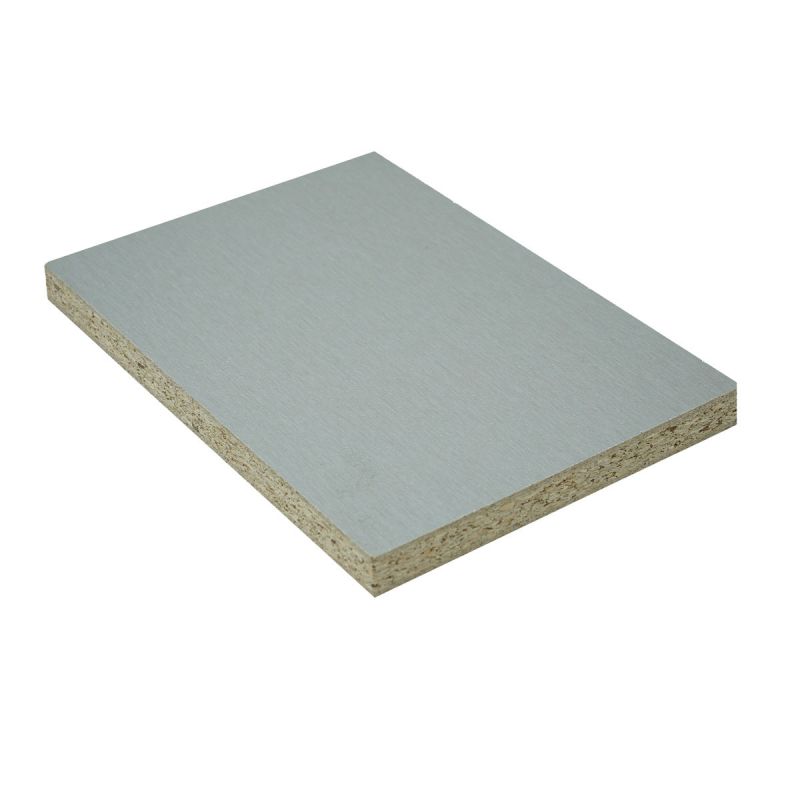 Spanplatte Edelstahlgrau 2800 x 2070 x 19 mm