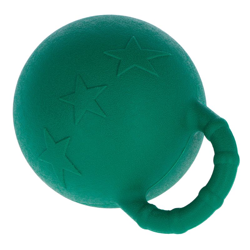 Pferde-Spielball mit Apfelgeschmack Durchmesser 25 cm grün