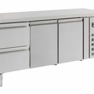 CombiSteel Kühltisch 2 Türen 2 Schubladen, 417L, 1795x700x850mm CombiSteel Kühltisch 2 Türen 2 Schubladen, 417L, 1795x700x850mm